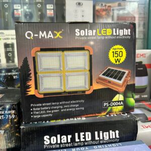 Q-Max PS-D004A 150W Solar LED Projektör