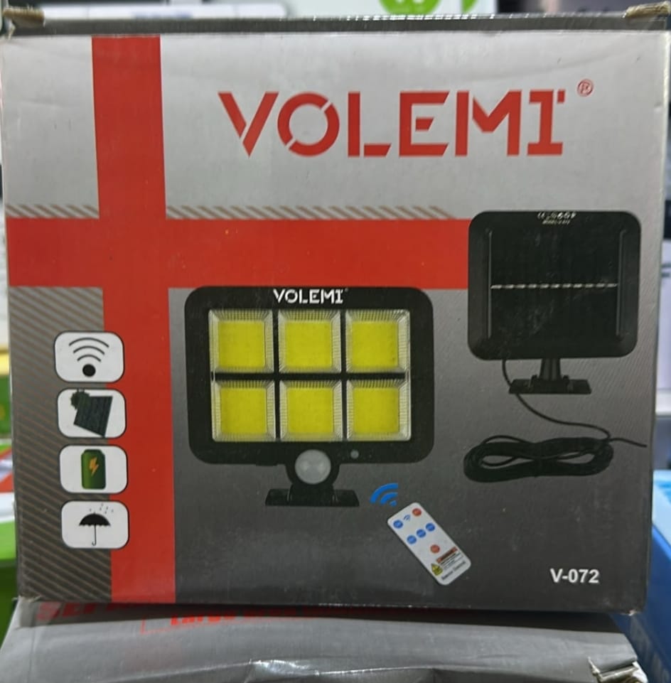 Volemi V-072 Sensörlü Solar Aydınlatma